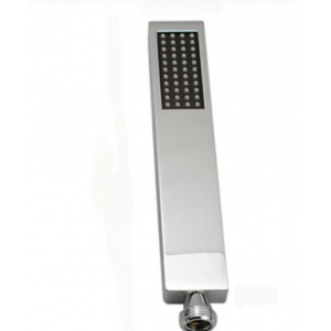 Square Chrome Handheld Shower Head